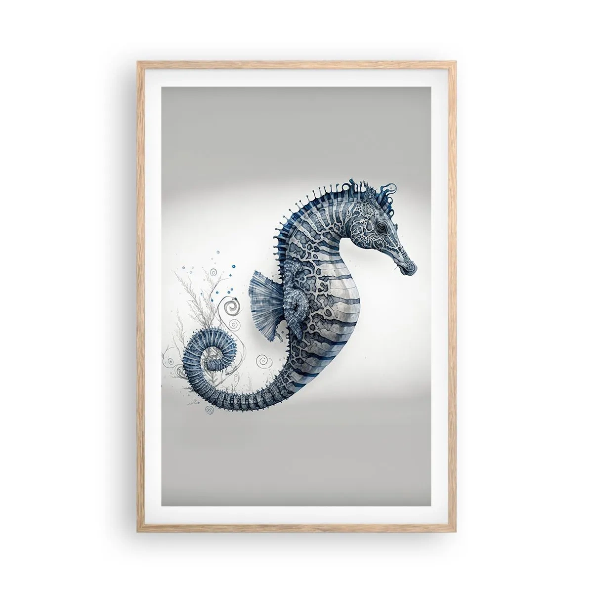 Plakát v rámu světlý dub - Jemný vtip přírody - 61x91 cm