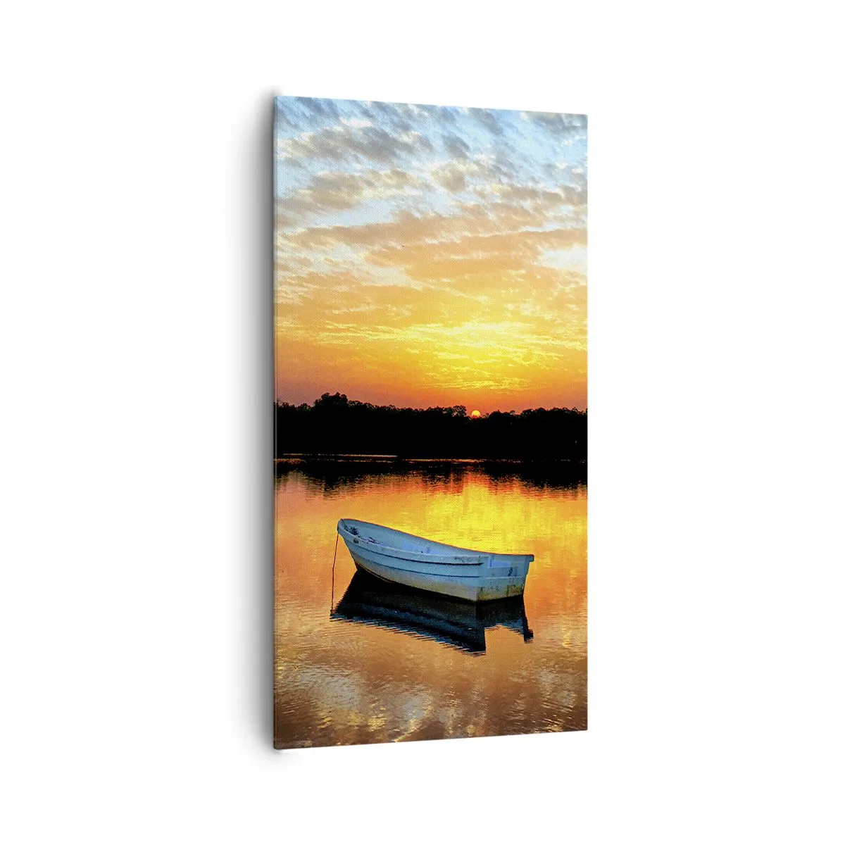 Obraz na plátně - Podívej, poslouchej, medituj - 65x120 cm