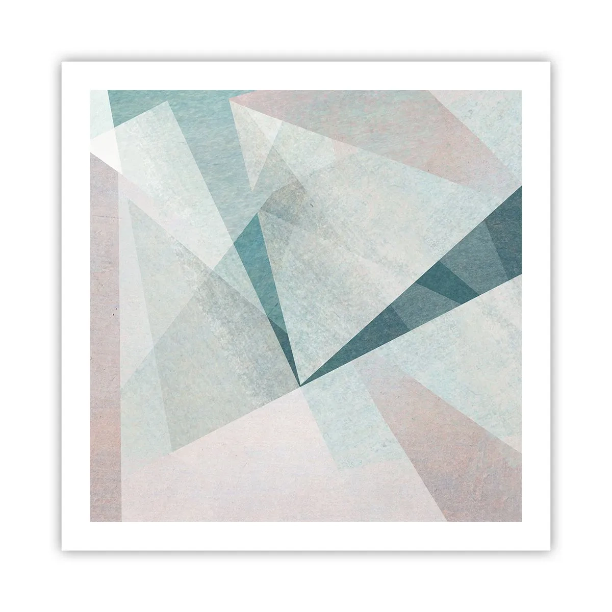 Plakát - V klidu, ale dynamicky - 60x60 cm