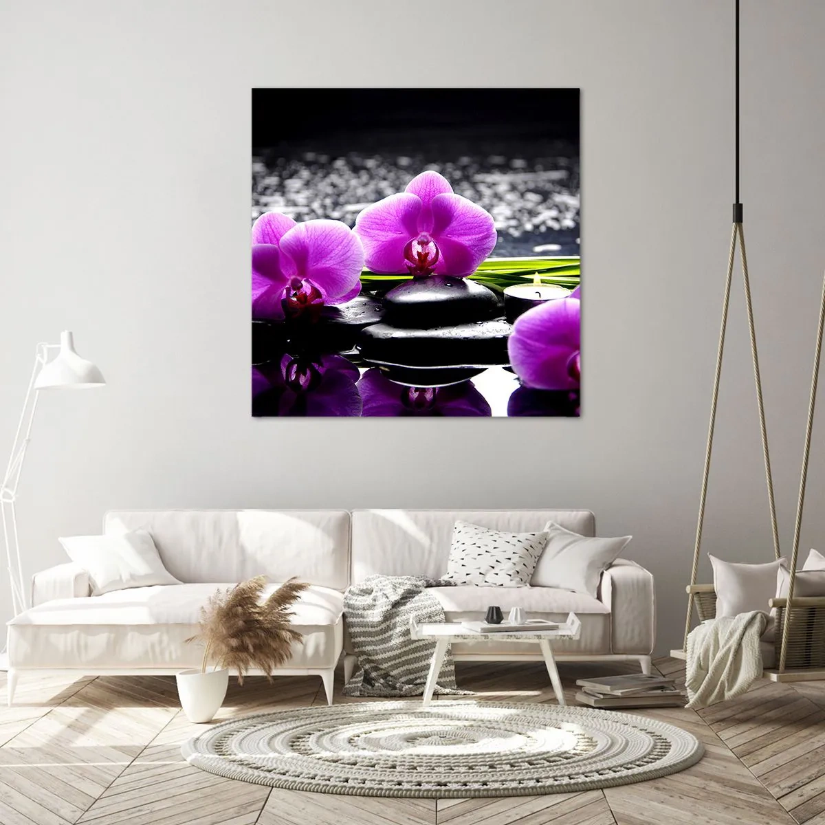 Obraz na plátně - Utonout v tichu a klidu - 60x60 cm