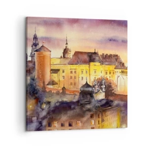 Obraz na plátně - Historie a pohádka - 60x60 cm