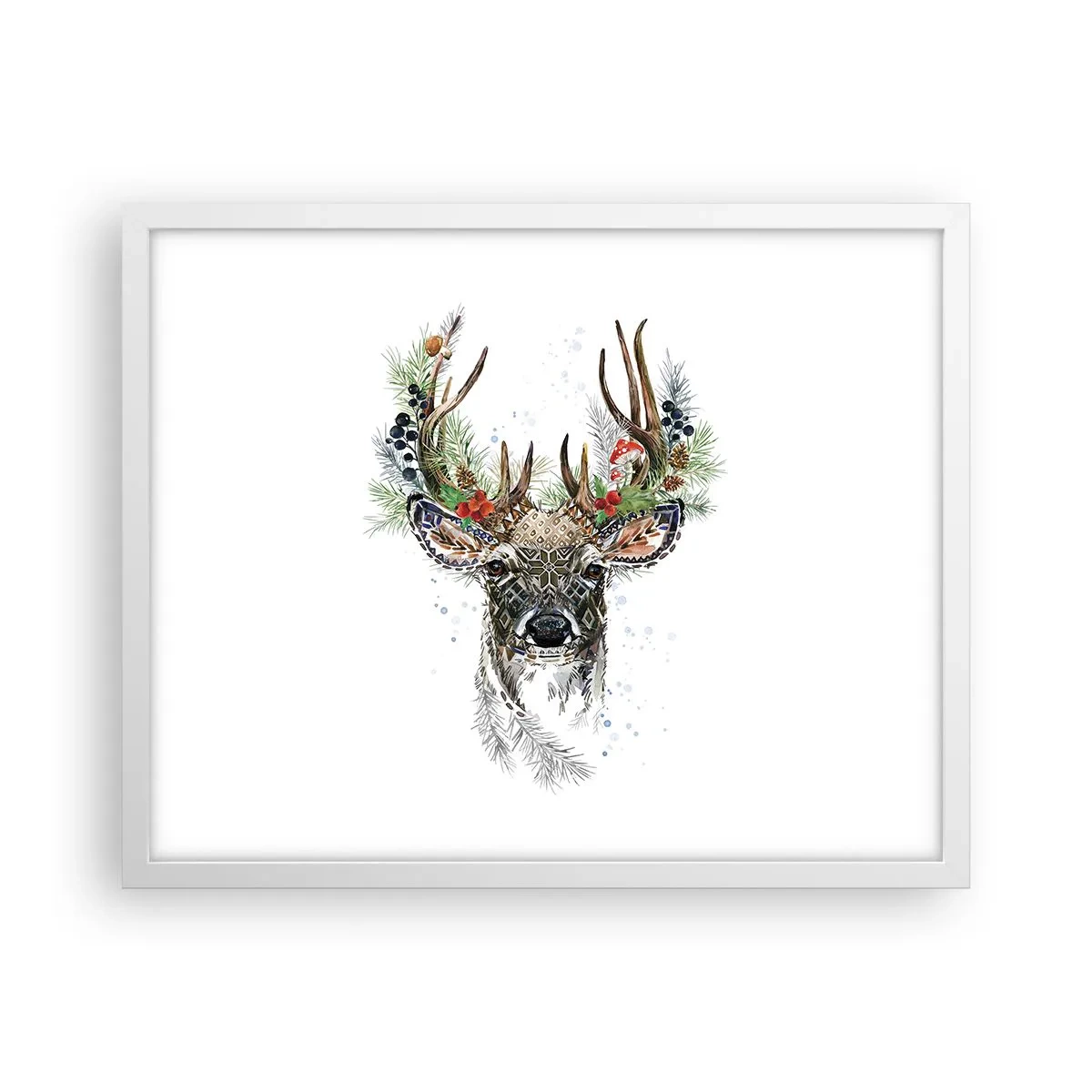 Plakát v bílém rámu - Ve slavnostním rouchu - 50x40 cm