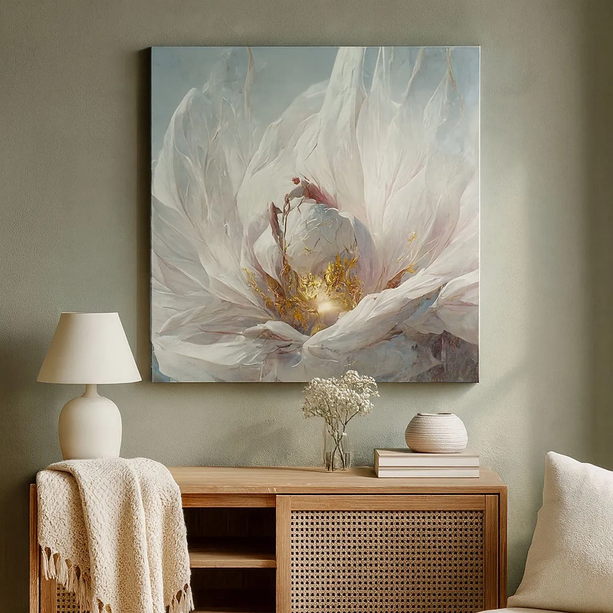 Obraz na plátně - Rozkvétá jednou za sto let - 30x30 cm