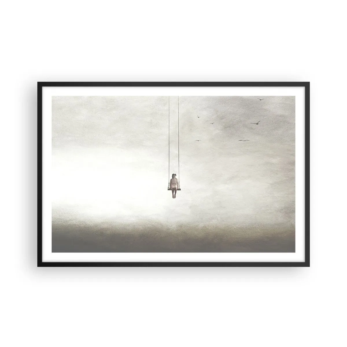 Plakát v černém rámu - Dítě v nás - 91x61 cm