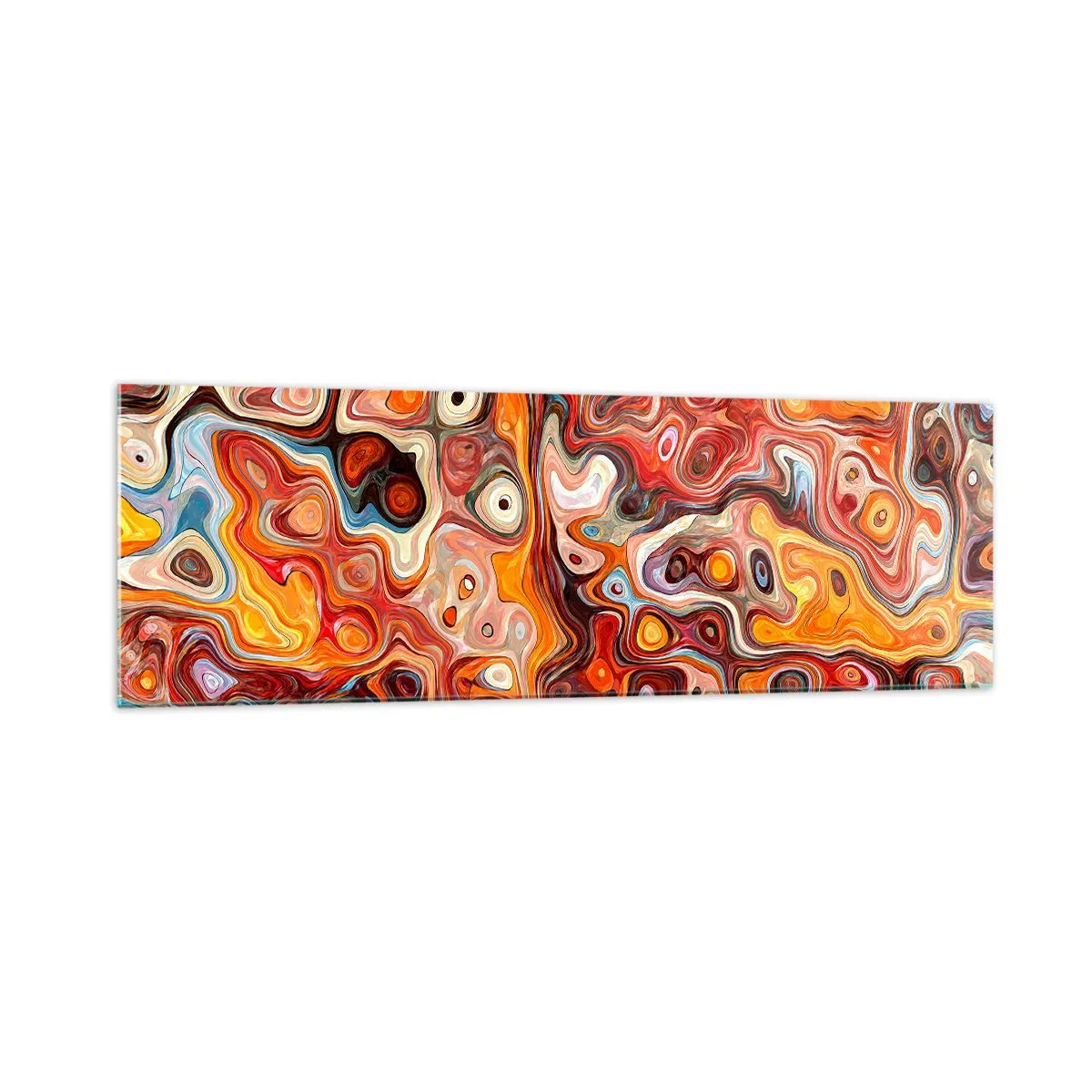 Obraz na skle - Kdyby se ořechy rozpouštěly v medu - 160x50 cm