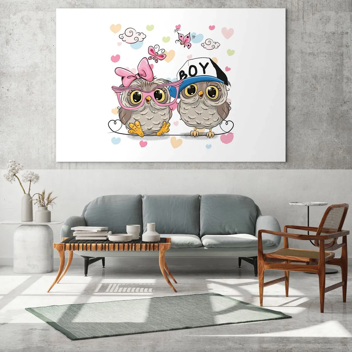 Obraz na skle - Milujme se! - 120x80 cm