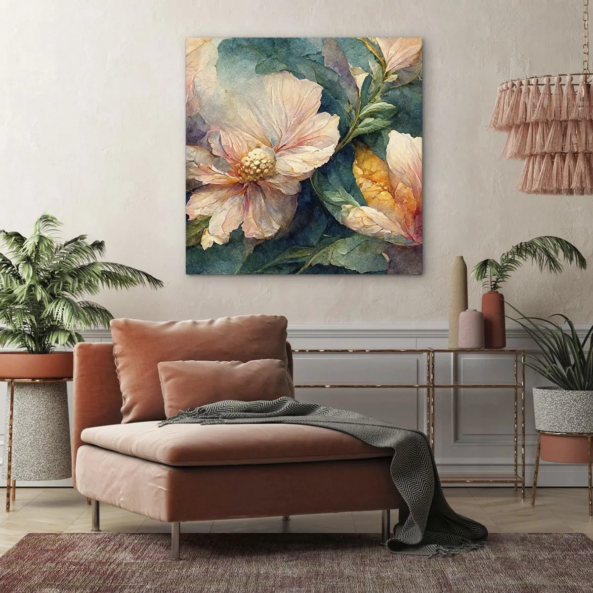 Obraz na plátně - Čirá subtilnost - 50x50 cm