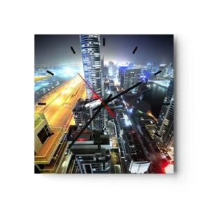 Nástěnné hodiny - Zázrak na poušti - 30x30 cm