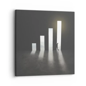 Obraz na plátně - Úspěch – imprese - 30x30 cm