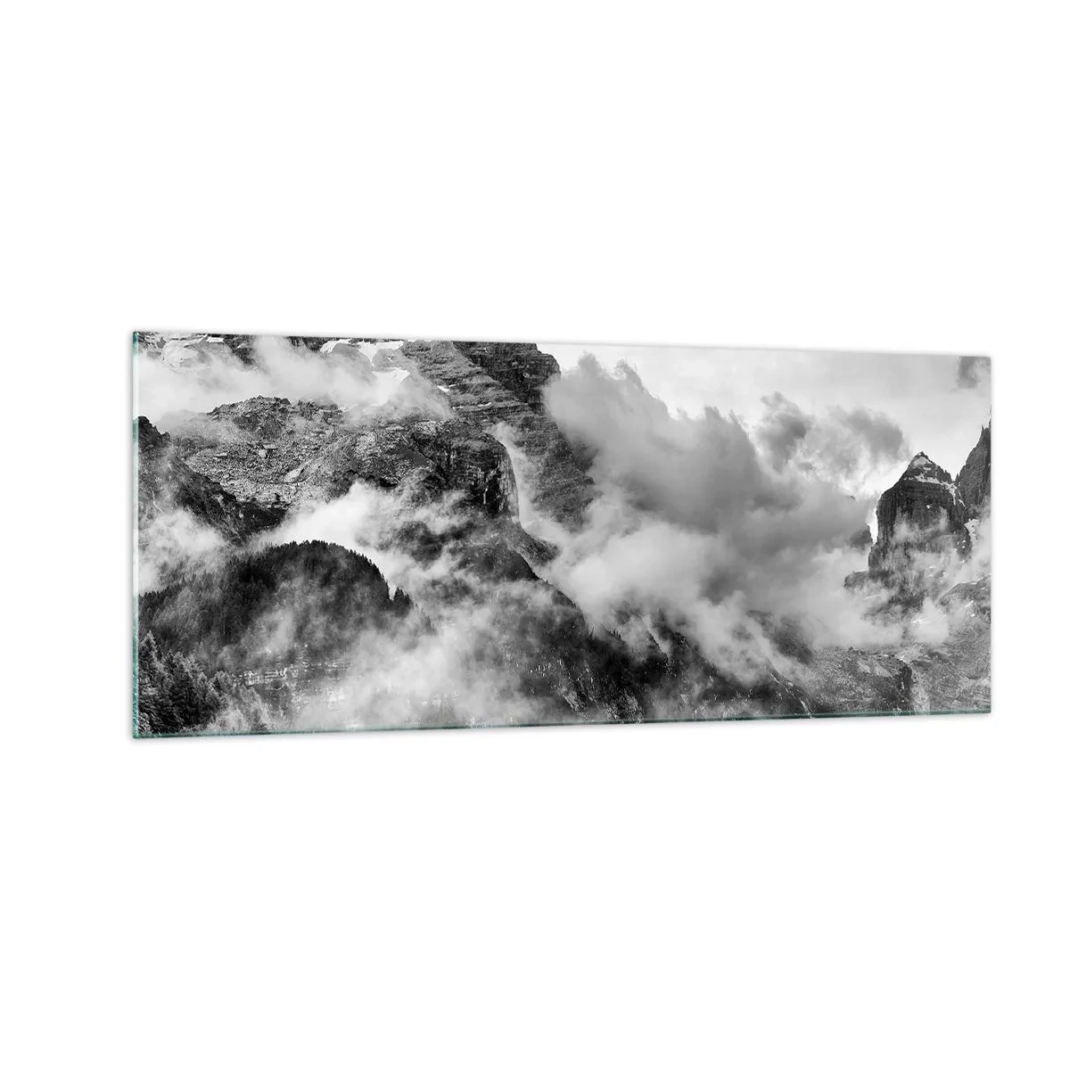 Obraz na skle - Krásné a kruté - 100x40 cm