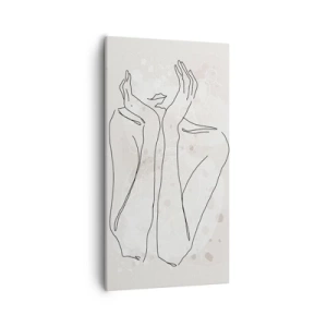 Obraz na plátně - Zasněný okamžik - 55x100 cm