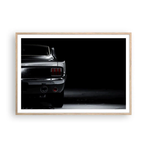 Plakát v rámu světlý dub - Kouzlo klasiky - 100x70 cm