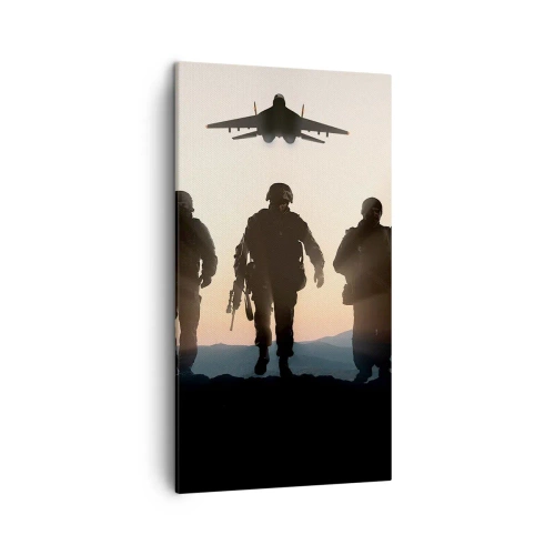 Obraz na plátně - Vítej v našem světě - 45x80 cm