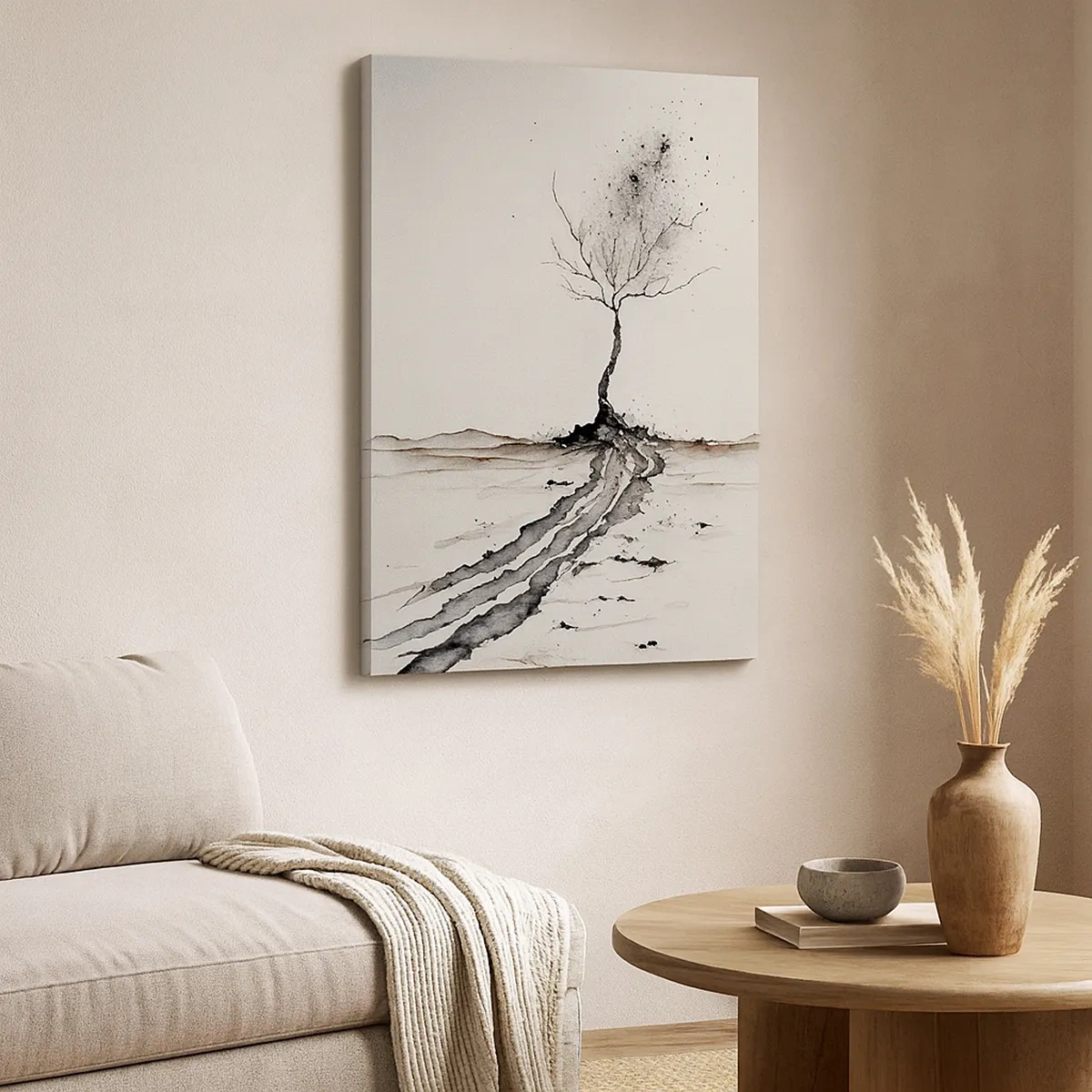 Obraz na plátně - Zimní melancholie - 50x70 cm