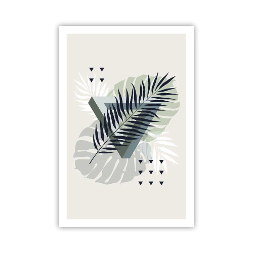 Plakát - Příroda a geometrie – dva řády? - 61x91 cm