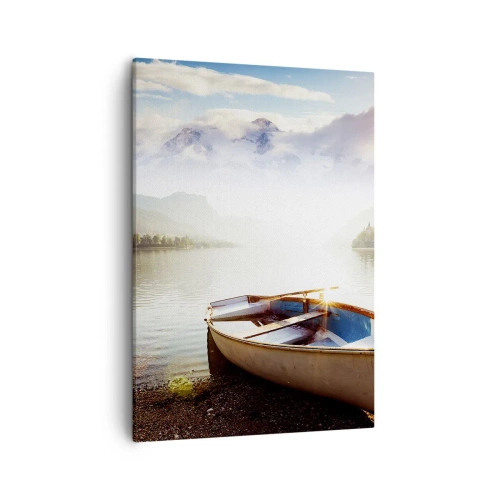 Obraz na plátně - U velké a čisté vody - 50x70 cm