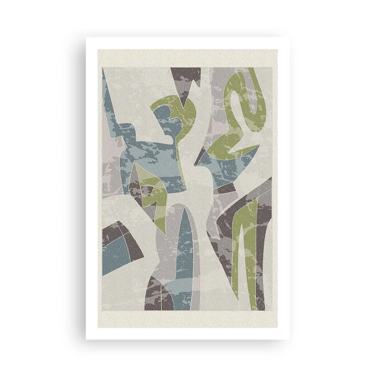 Plakát - Kompozice za sklem - 61x91 cm