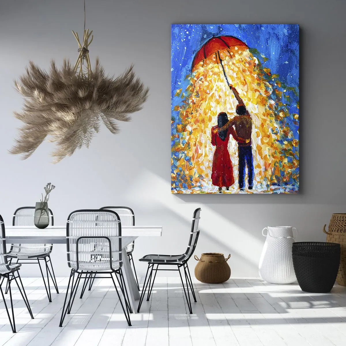 Obraz na plátně - Magie deštivého večera? - 50x70 cm
