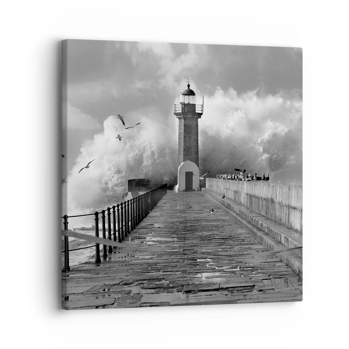 Obraz na plátně - Nebojácná - 30x30 cm