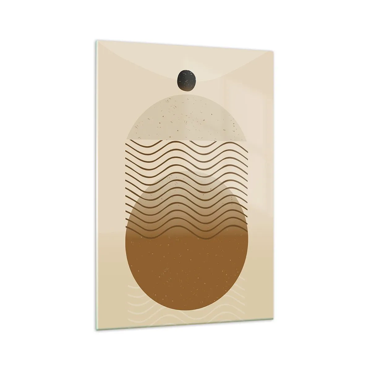 Obraz na skle - O původu geometrických obrazců - 70x100 cm