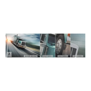 Vzor Fototapety Premium Canvas - Americký obr v rychlosti - Náklaďák, Automobilový průmysl, Doprava - 100x30 cm