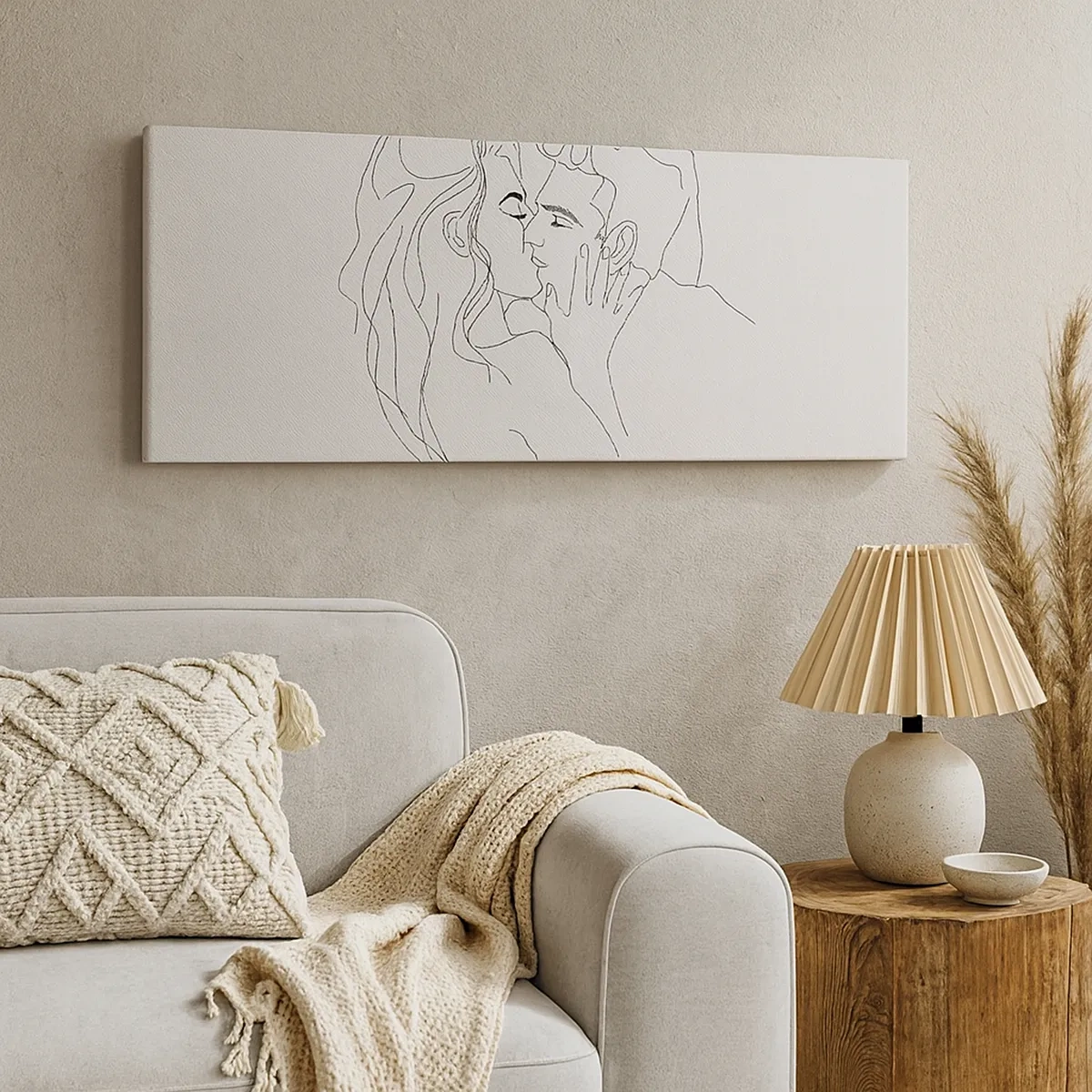 Obraz na plátně - Jedním tahem - 30x30 cm