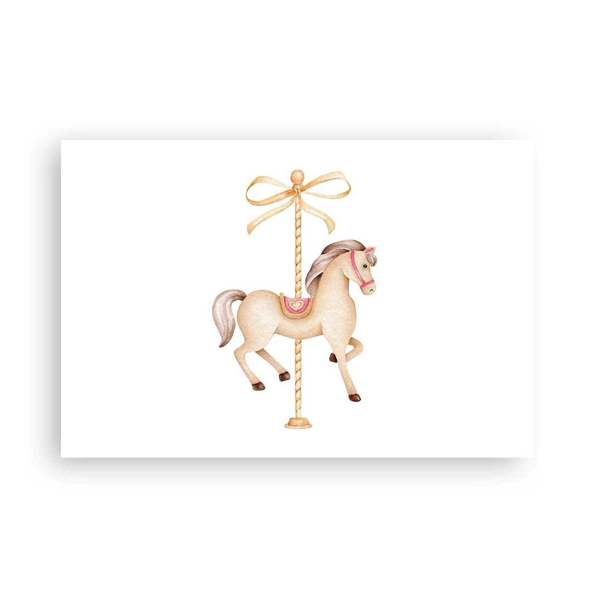 Plakát - Elegantním klusem - 91x61 cm