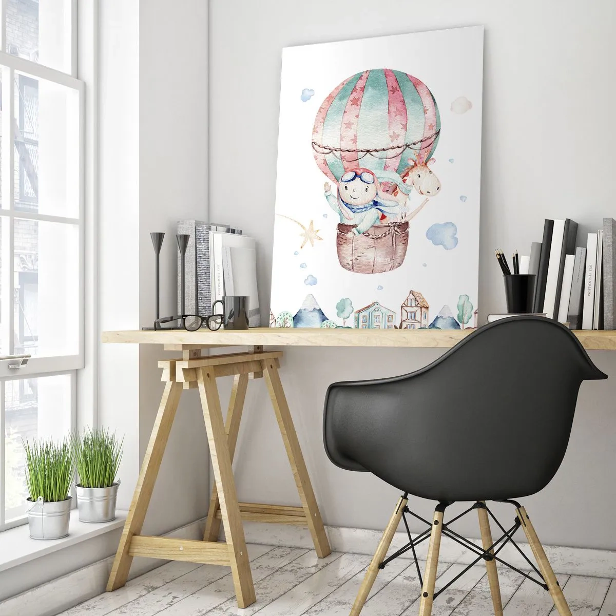 Obraz na skle - Brzy se vrátíme! - 80x120 cm