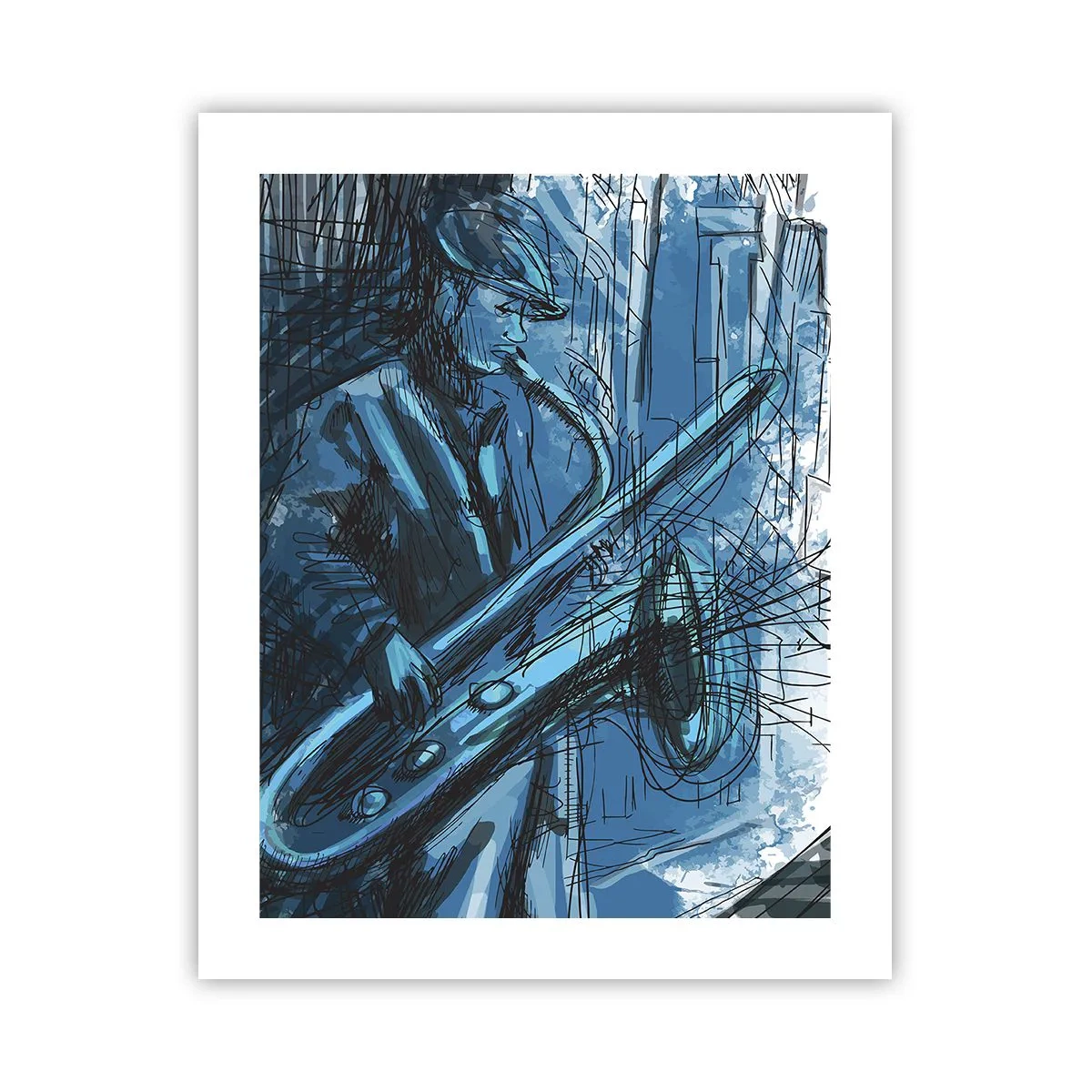 Plakát - Městská rapsodie - 40x50 cm