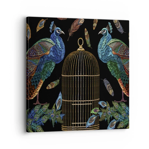 Obraz na plátně - V královském rouchu - 30x30 cm