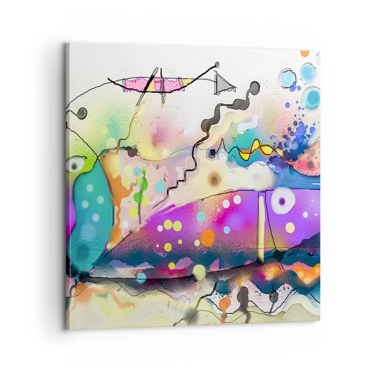 Obraz na plátně - Chybí slova! - 60x60 cm