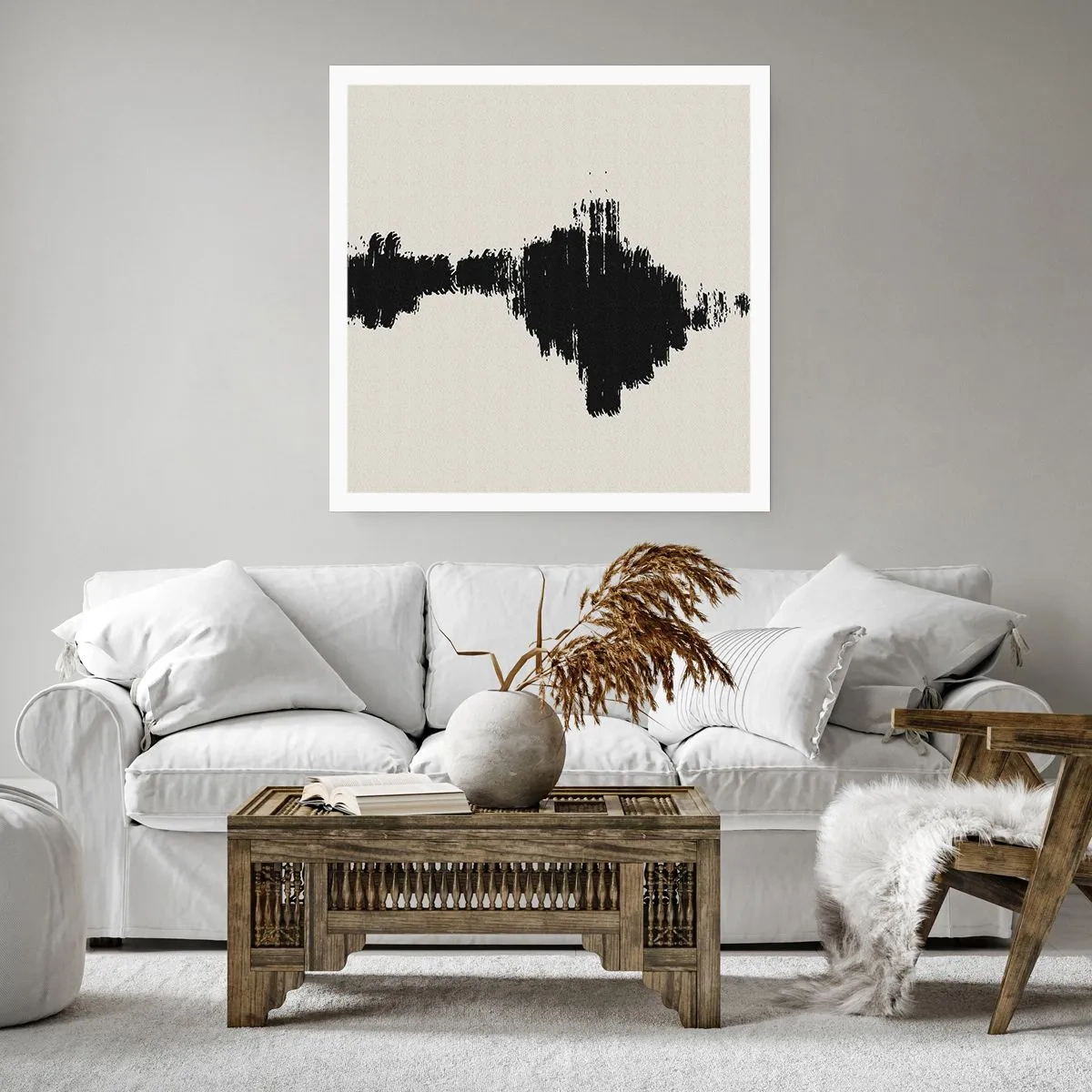 Plakát - Vibrace představivosti - 40x40 cm