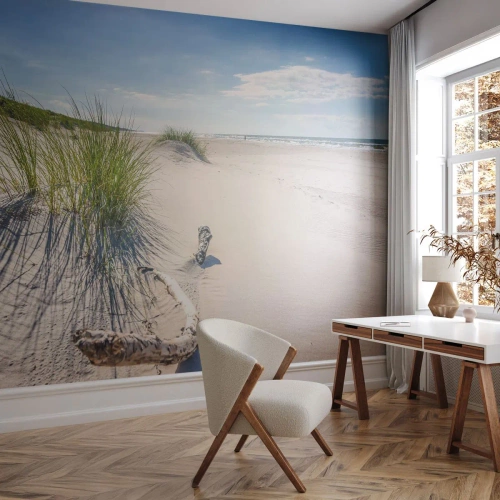 Fototapeta Premium Sand - Nejkrásnější? Baltská - Moře, Pláž, Duna - 100x70 cm