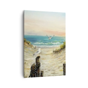 Obraz na plátně - Bezvětří a samota - 70x100 cm