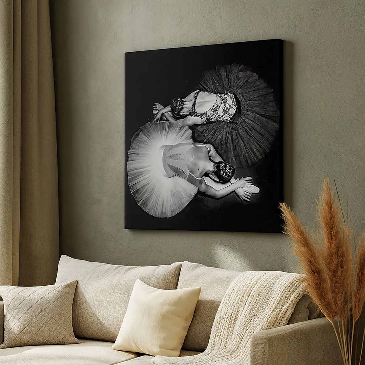 Obraz na plátně - Jin a jang – dokonalá rovnováha - 30x30 cm