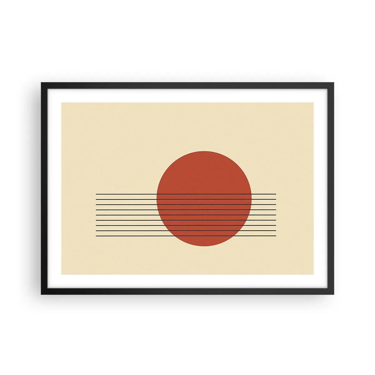 Plakát v černém rámu - Pořád dokola - 70x50 cm