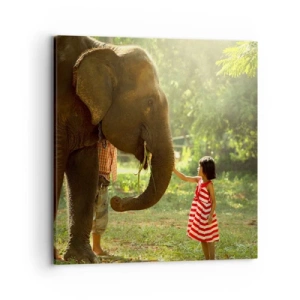 Obraz na plátně - Síla přátelství - 70x70 cm