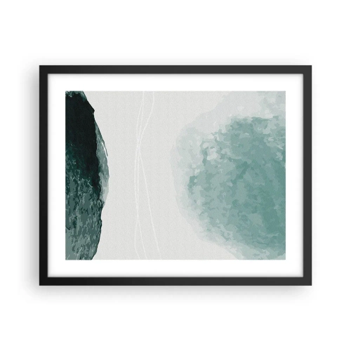 Plakát v černém rámu - Setkání s mlhou - 50x40 cm