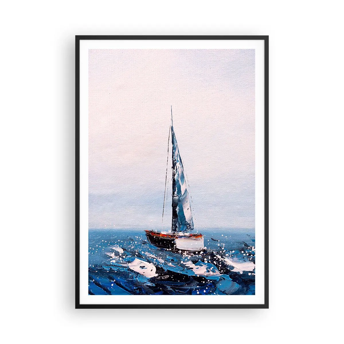 Plakát v černém rámu - Bratrství větru - 70x100 cm