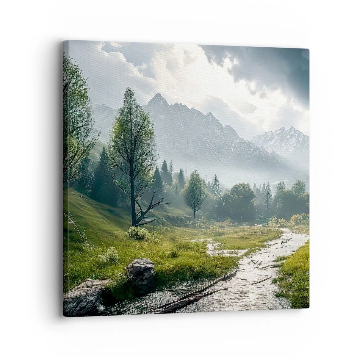 Obraz na plátně - Tam a zpět - 30x30 cm