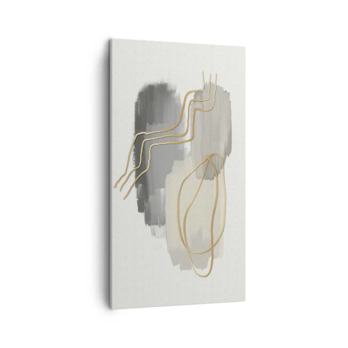 Obraz na plátně - Trvání a pohyb - 45x80 cm