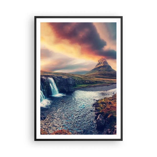 Plakát v černém rámu - V majestátu přírody - 70x100 cm