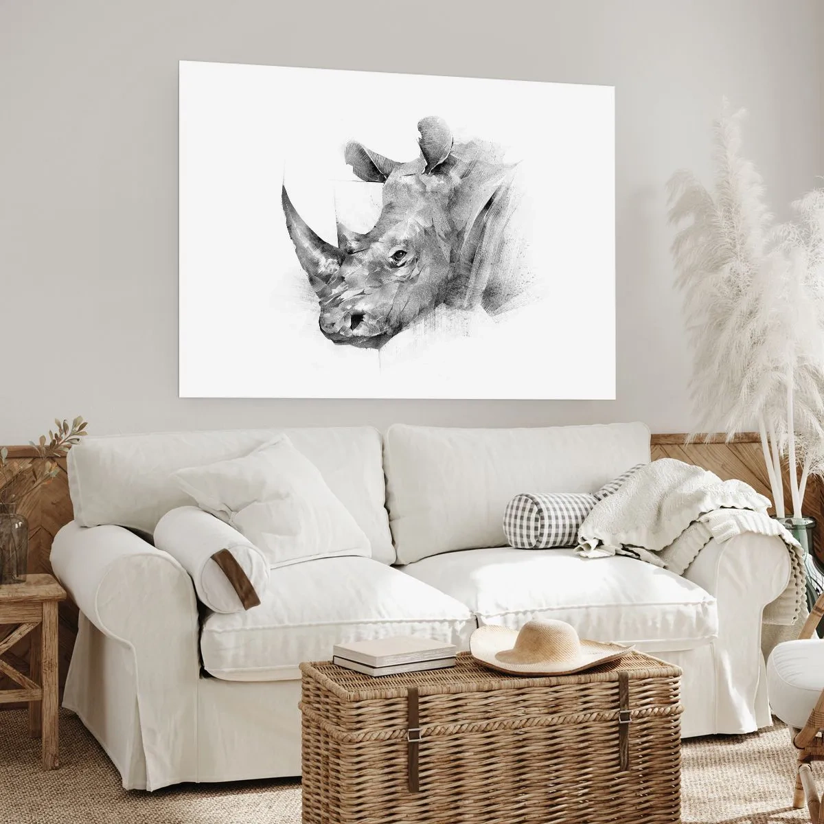Plakát - Africký portrét - 91x61 cm