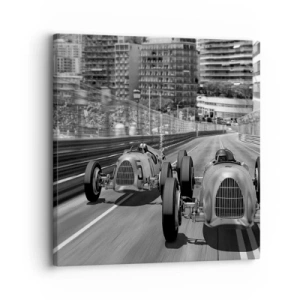 Obraz na plátně - Kdysi dávno v Monte Carlu - 30x30 cm