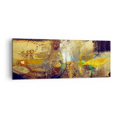 Obraz na plátně - Zima, tepleji, horko - 140x50 cm