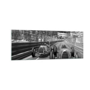 Obraz na skle - Kdysi dávno v Monte Carlu - 140x50 cm