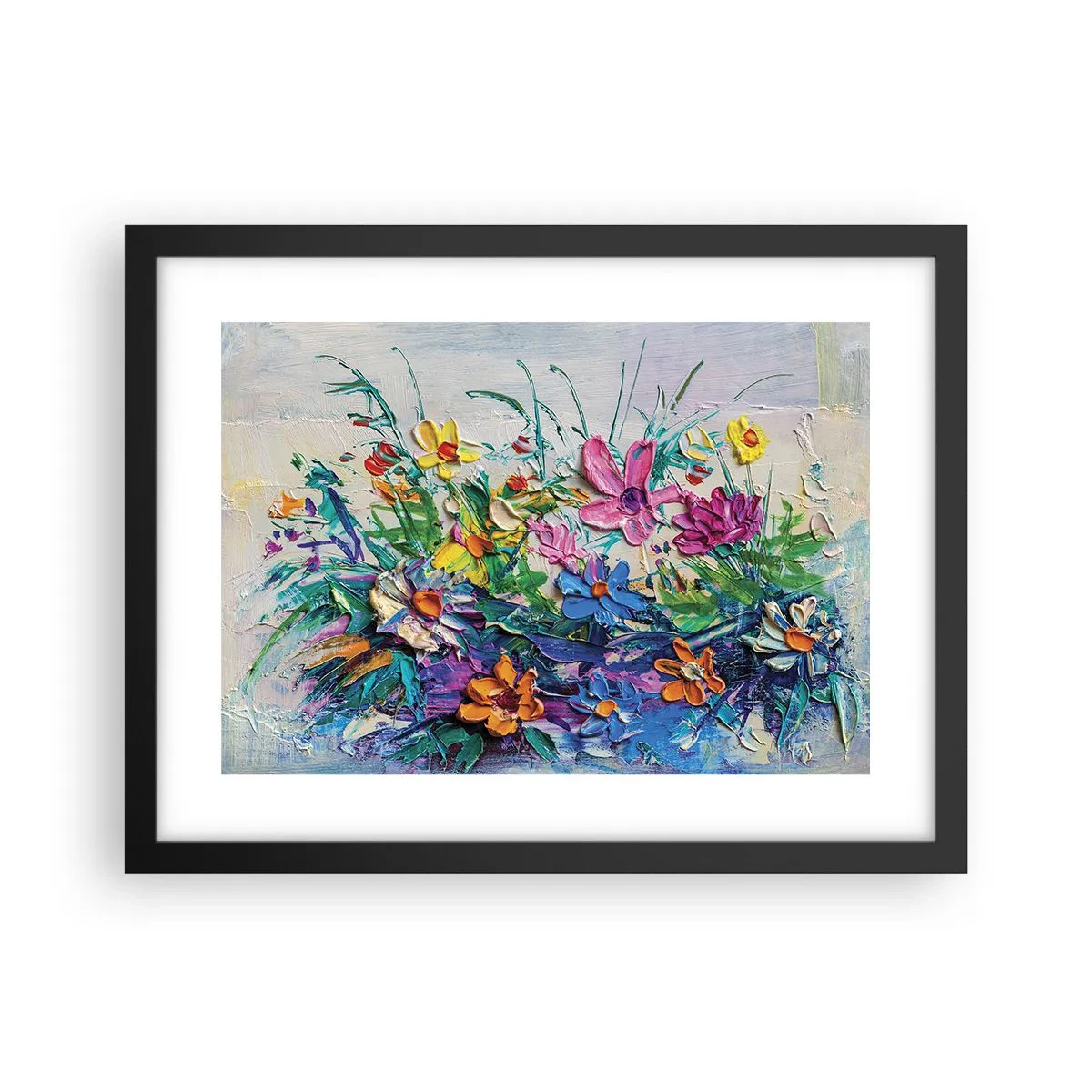 Plakát v černém rámu - Vůbec ne zátiší - 40x30 cm