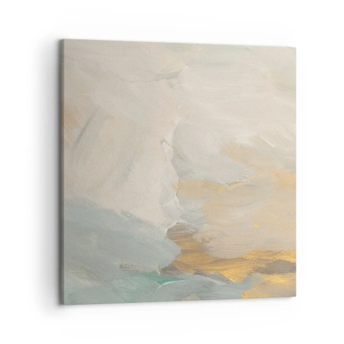 Obraz na plátně - Abstrakce – krajina něhy - 50x50 cm