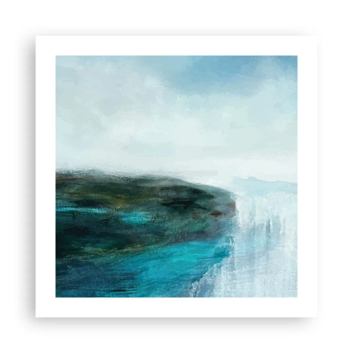 Plakát - Námořní abstrakce - 50x50 cm