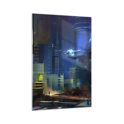 Obraz na skle - V blízké budoucnosti - 70x100 cm